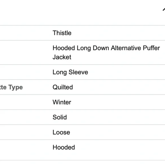 🆕NWT DKNY Hooded Long Down Alternative Puffer Jacket in 'Thistle', Size Small - Picture 10 of 11